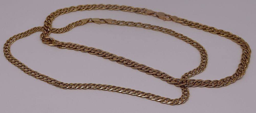 Appraisal: JEWELRY kt Gold Chain Necklace Includes kt yellow gold chain