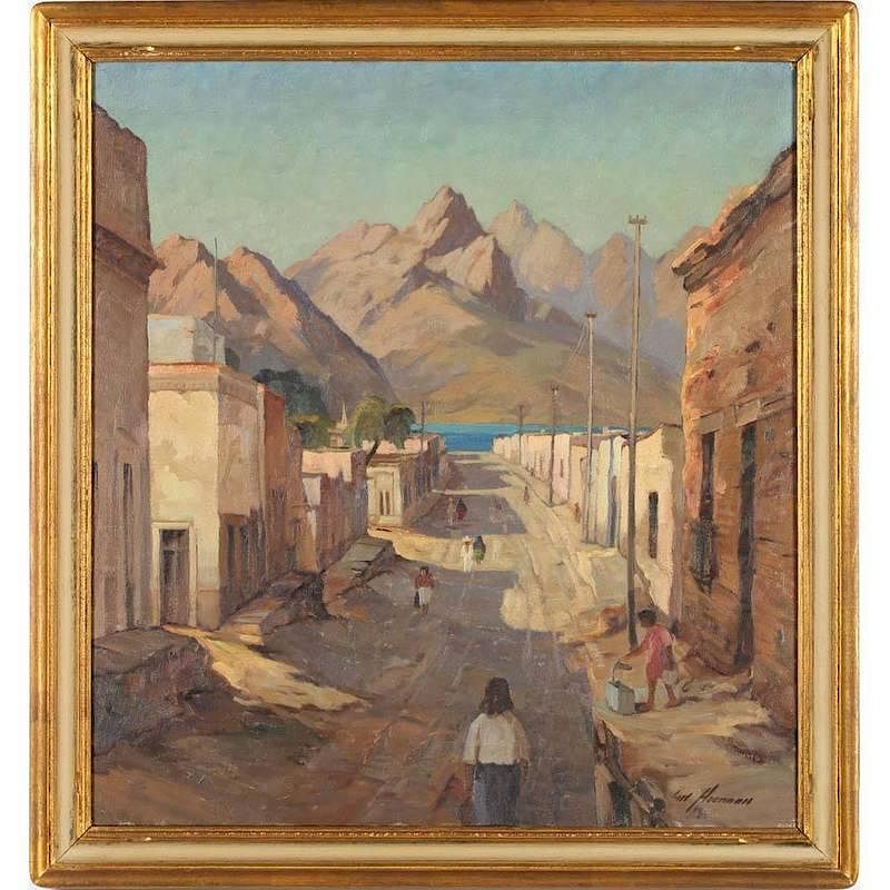 Appraisal: Carl Hoerman MI CA - Guaymas Mexico oil on canvas