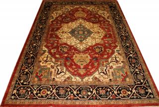 Appraisal: HEREZ PERSIAN WOOL CARPET HEREZ PERSIAN WOOL CARPET W '