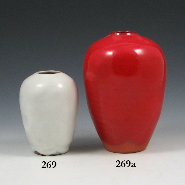 Appraisal: Ben Own Chinese Red Vase - Mint Ben Owen vase