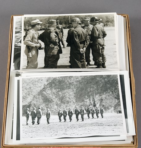 Appraisal: Grouping of x and x photographs taken during Korean War