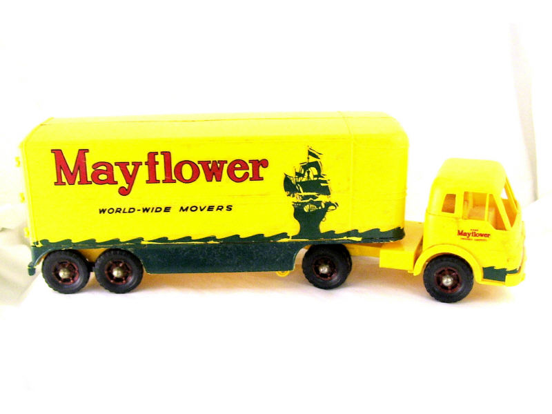 Appraisal: Mayflower Moving Company Truck Yellow plastic construction with decals Mayflower