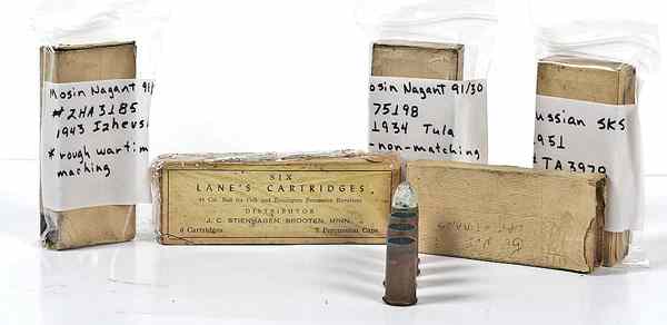 Appraisal: Lot of Civil War Spencer Ammunition PLUS Lot includes four