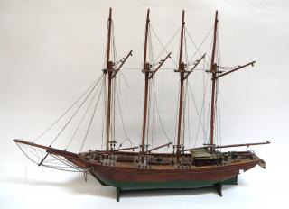 Appraisal: Model Of A Barque Sailing Ship Model Of A Barque