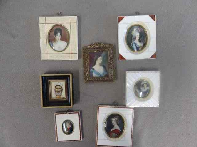 Appraisal: Lot of Assorted Miniatures From a Park Avenue NYC estate