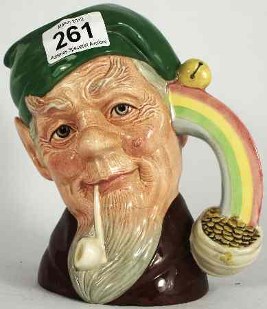 Appraisal: Royal Doulton Large Character Jug Leprechaun D Special Edition Backstamp