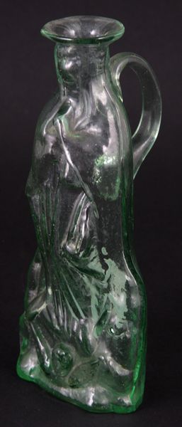 Appraisal: Early blown glass bottle good condition Provenance descendants of Francis