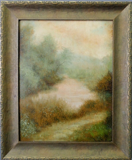 Appraisal: - Austrian Ben American Pennsylvania - oil on board spring