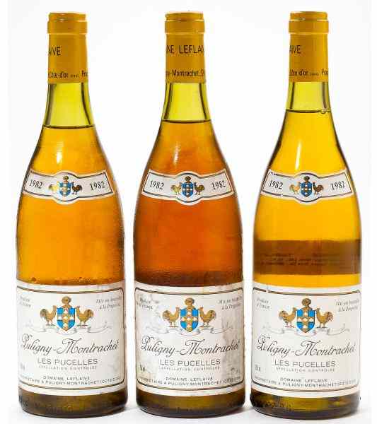 Appraisal: Puligny-MontrachetDomaine Leflaive Les Pucelles bottles - cm - cm -