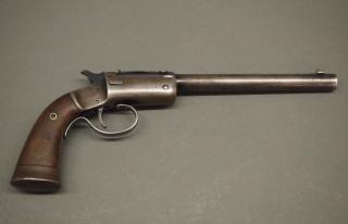 Appraisal: Stevens Offhand No pistol A Stevens Offhand No pistol caliber