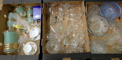 Appraisal: A large collection of glassware to include cut glass fruit