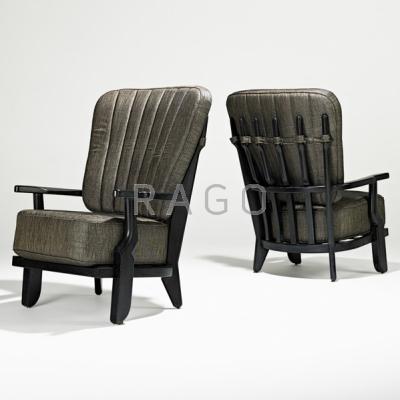 Appraisal: ROBERT GUILLERME JACQUES CHAMBRON VOTRE MAISON Pair of lounge chairs