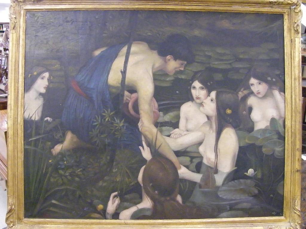 Appraisal: After John William Waterhouse - - Hylas and the Nymphs