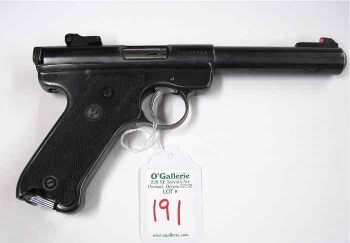 Appraisal: STURM RUGER MARK I ''TARGET'' SEMI AUTOMATIC PISTOL lr caliber