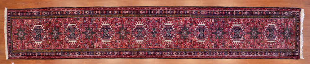 Appraisal: Karaja Runner Persia x Hand knotted fourth quarter- th century