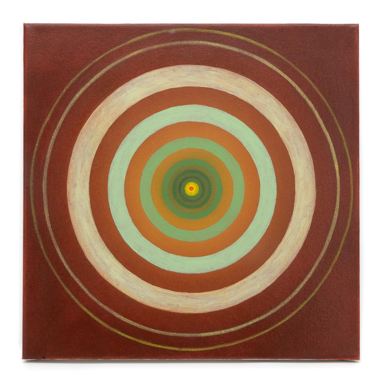 Appraisal: DON COOPER BULLSEYE OIL ON CANVAS Don Cooper American b