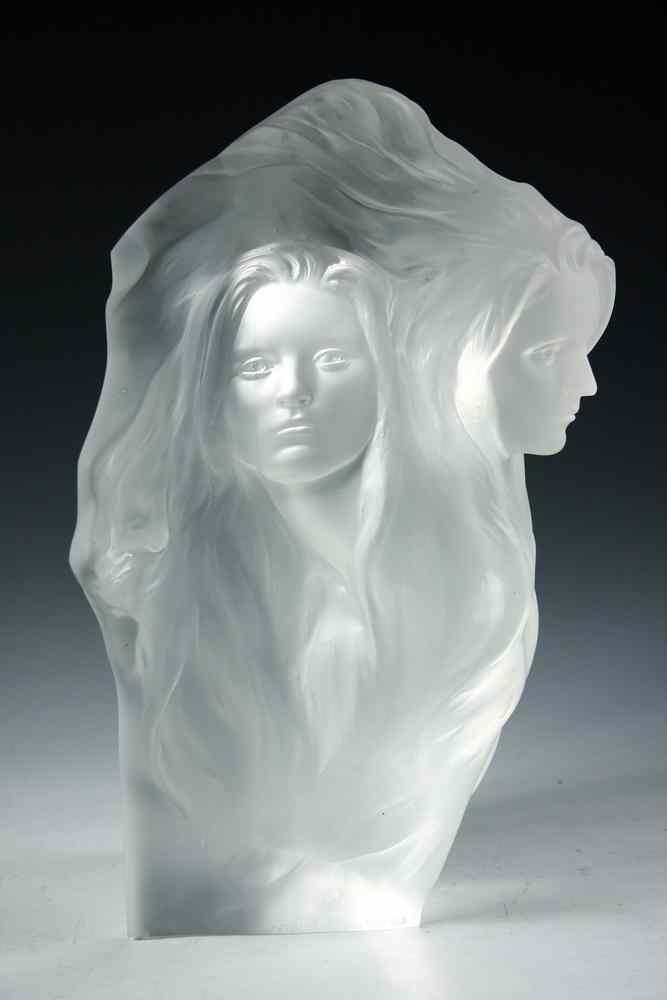 Appraisal: ACRYLIC RESIN SCULPTURE - 'Reflections' by Frederick Hart DC VA