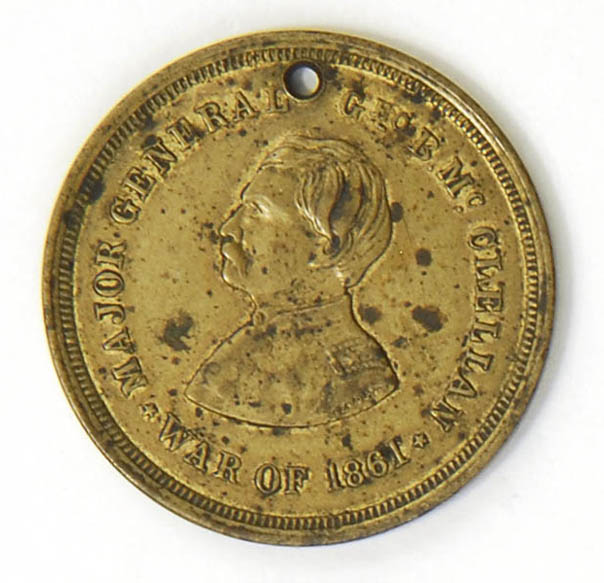 Appraisal: CIVIL WAR UNION SOLDIER'S IDENTITY DISK For Thomas Carroll Company