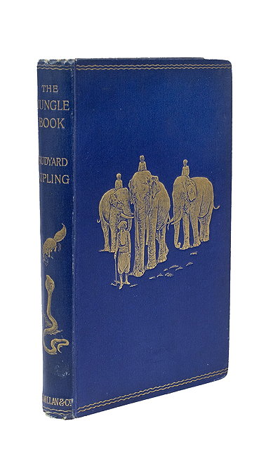 Appraisal: BookThe Jungle Book Rudyard Kipling first edition London original gilt