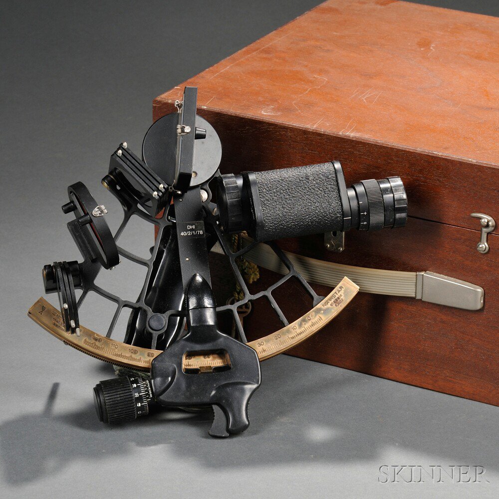 Appraisal: C Plath Navistar Classic Sextant no Hamburg Germany the black