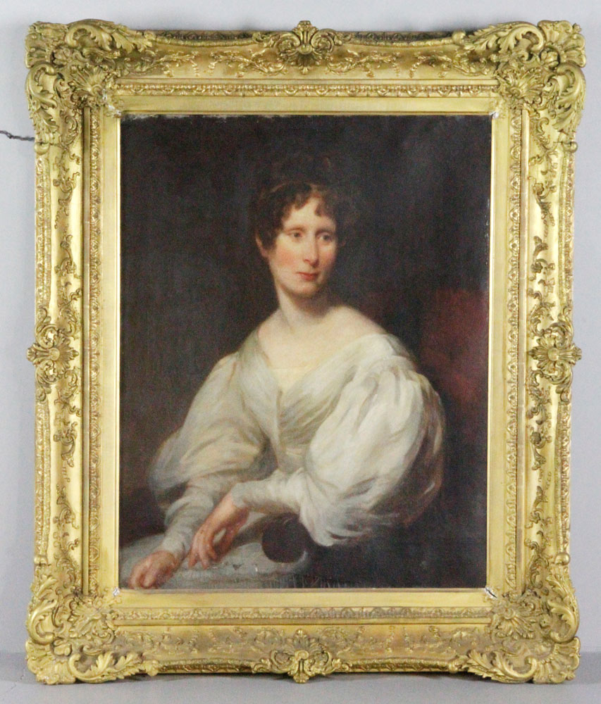 Appraisal: - Portrait of Lady Milman O C Portrait of Lady