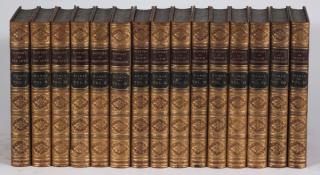 Appraisal: th c leatherbound books on religion by Milman Fourteen volumes