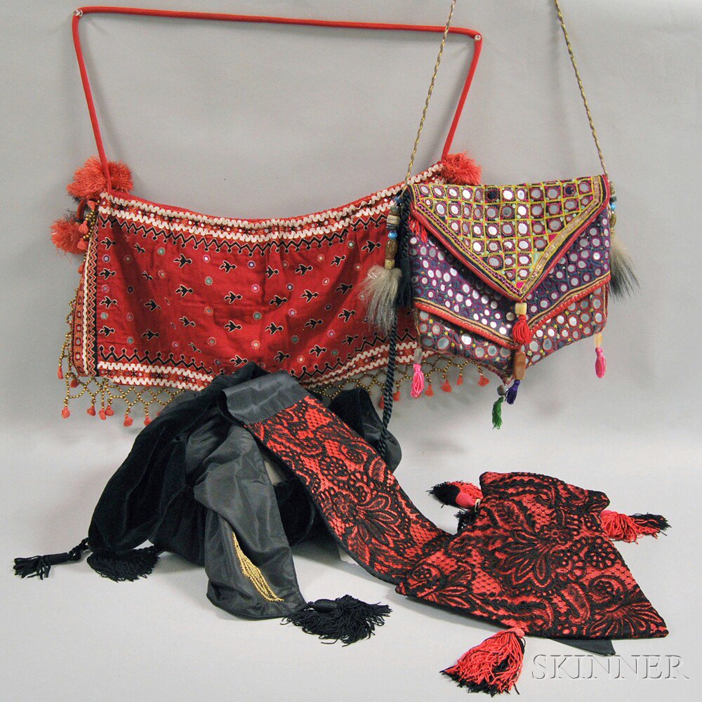 Appraisal: Assorted Group of Purses Bags and Fashion Accessories India and