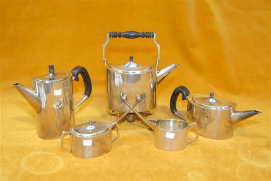 Appraisal: HANS HANSEN STERLING TEA SERVICE