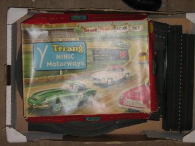 Appraisal: A Triang Minic Motorway set and a quantity of spare