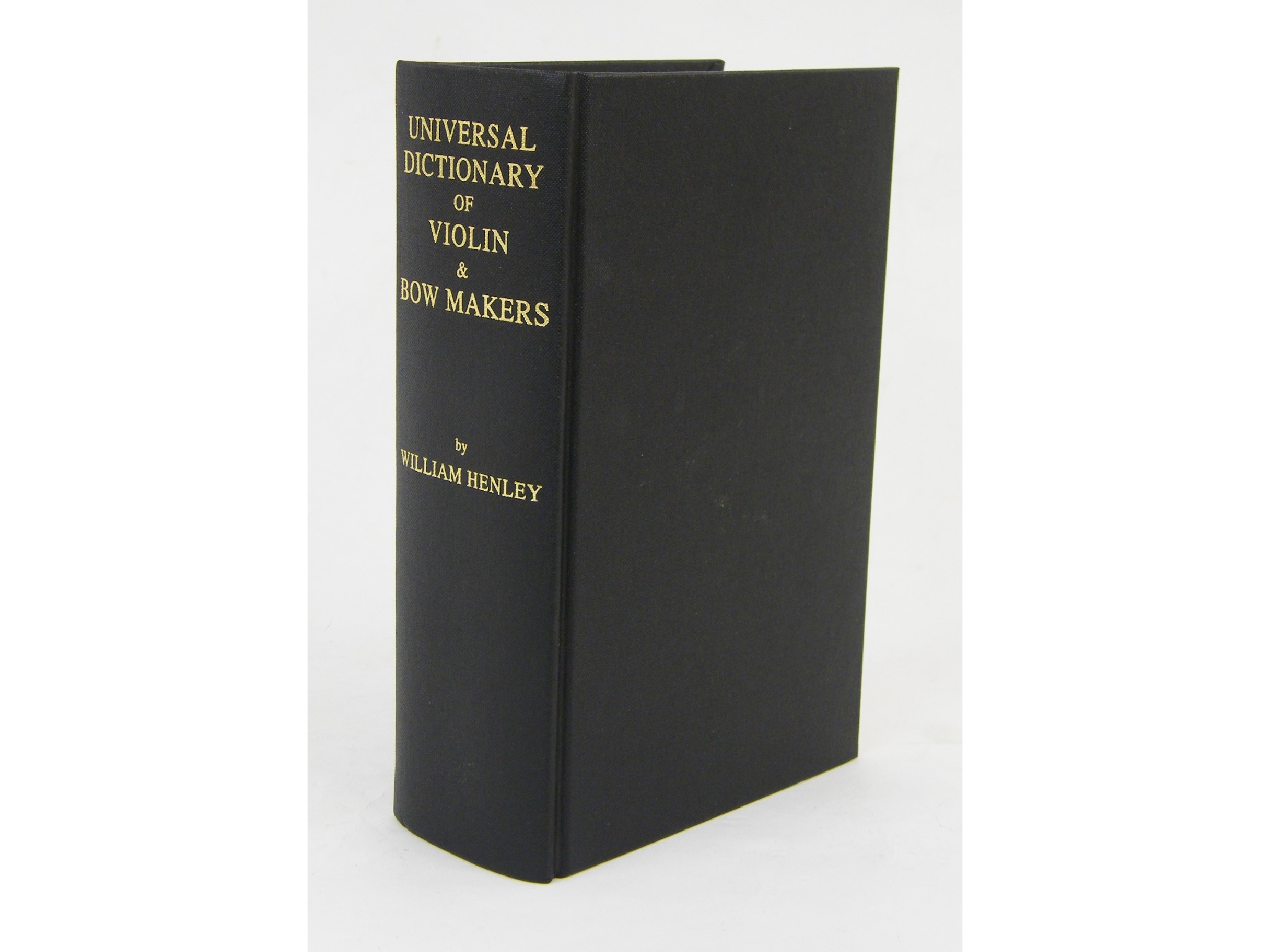 Appraisal: William Henley - Universal Dictionary of Violin Bow Makers reprinted