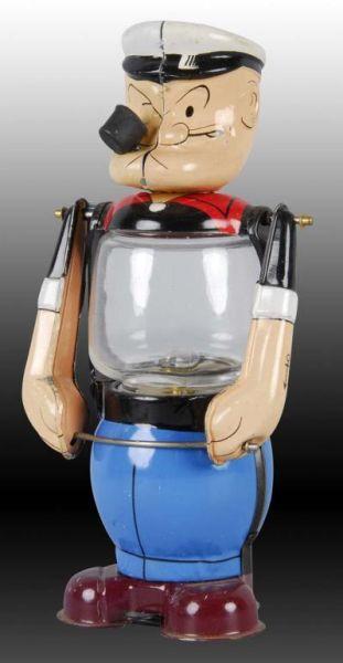 Appraisal: Linemar Popeye Lantern Toy Description Original box Battery-operated Working All