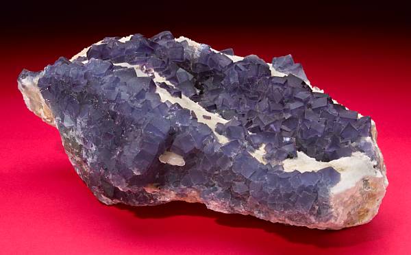 Appraisal: Blue Fluorite Blanchard Claims Bingham New Mexico This stunning and