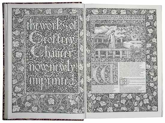 Appraisal: Chaucer Geoffrey The Works with A Companion Volume to the