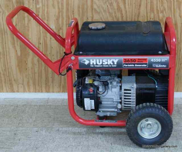 Appraisal: Husky Mod HU Watt Portable GeneratorFrom the estate is a