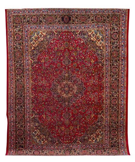 Appraisal: Persian Mashad Carpet ' x '