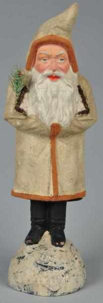 Appraisal: Christmas Santa Belsnickel Candy Container Description Wearing a white robe