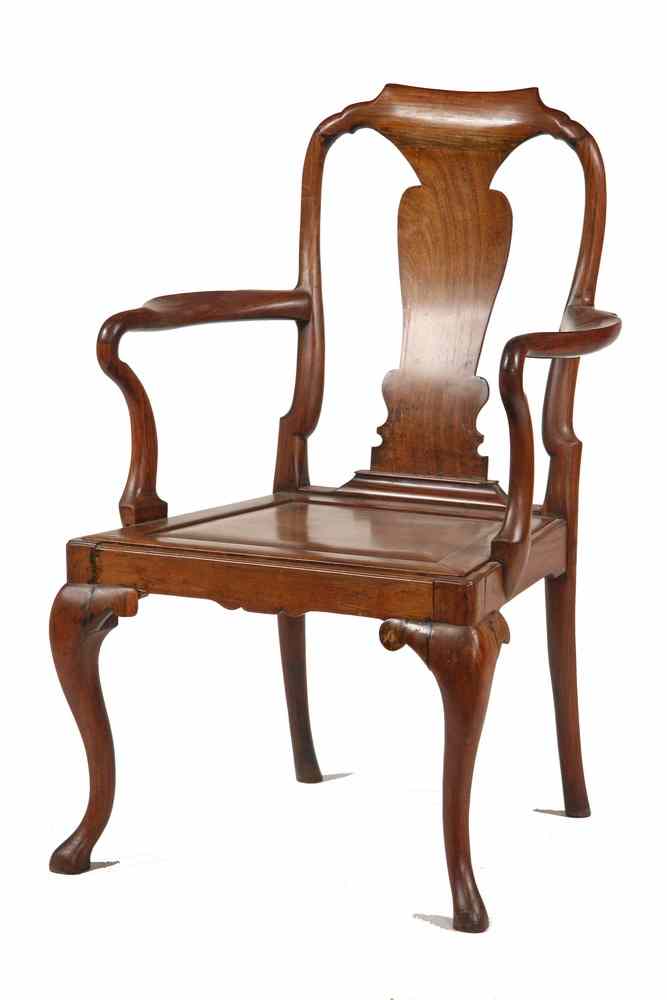 Appraisal: CHINA TRADE ARMCHAIR - Chinese Huanghuali Rosewood Armchair in Queen