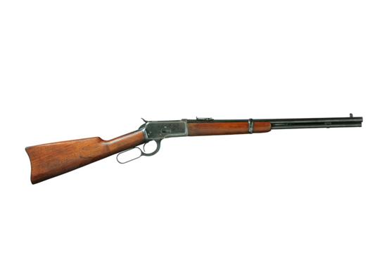 Appraisal: WINCHESTER MODEL LEVER ACTION RIFLE Saddle Carbine in W C