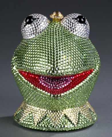 Appraisal: Kathrine Baumann Beverly Hills Kermit Minaudi re Full bead green