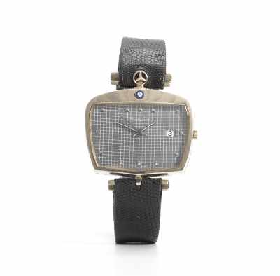 Appraisal: A Bueche Girod k Gold Mercedes Grille Wrist Watch k