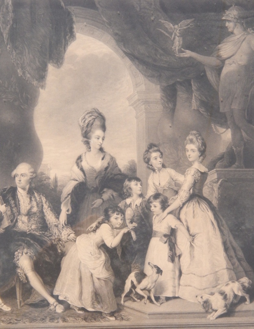 Appraisal: After Sir Joshua Reynolds The Marlborough Family engraving by G