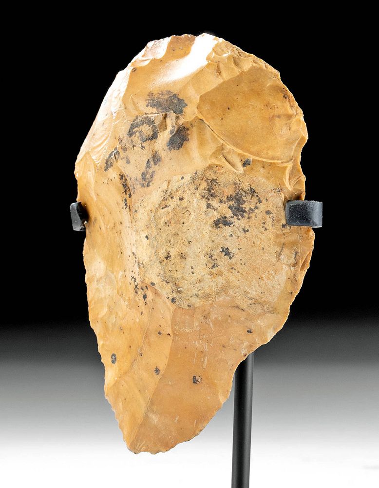 Appraisal: English Acheulean Flint Hand Axe Ex Arte Primitivo Northern Europe