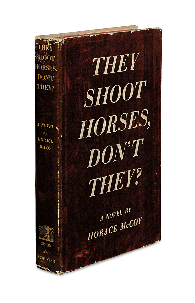 Appraisal: MCCOY HORACE They Shoot Horses Don't They vo publisher's tan