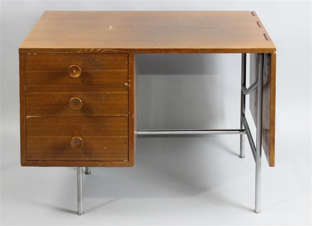 Appraisal: GEORGE NELSON FOR HERMAN MILLER DROP LEAF DESK MODEL with