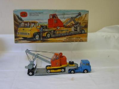 Appraisal: GS Priestman Shovel on Machinery Carrier boxed G