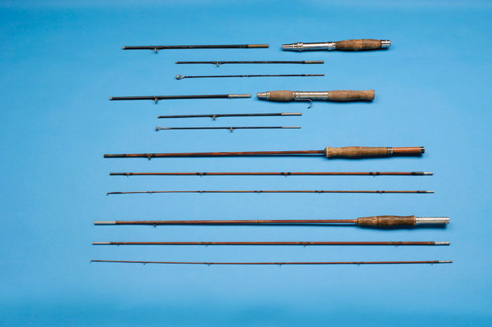 Appraisal: UNION HARDWARE COMPANY STEEL FISHING ROD AND A HORTON MFG