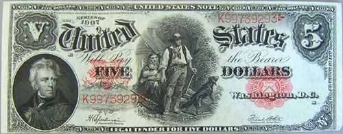 Appraisal: series dollar red seal note