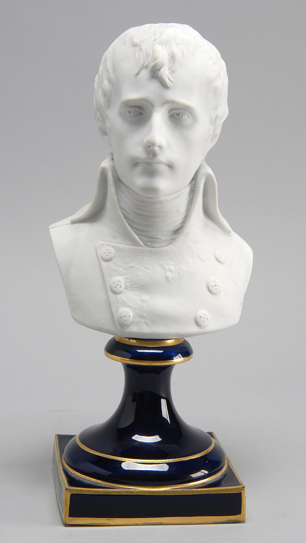 Appraisal: S VRES PORCELAIN BUST OF NAPOLEON Red mark on base