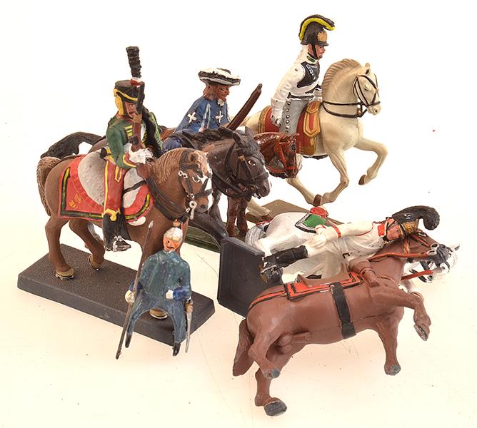 Appraisal: GROUP OF DEA FOR CASSANDRA STARLUX AND OTHER MOUNTED FIGURES