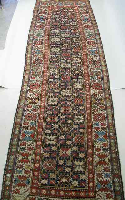 Appraisal: Antique Shirvan Runner ca - Rug from the southeast Caucasus